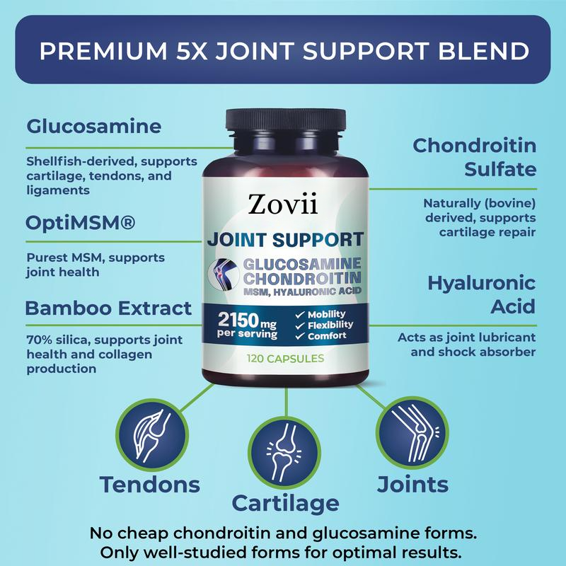 Zovii Glucosamine Chondroitin Support Capsules